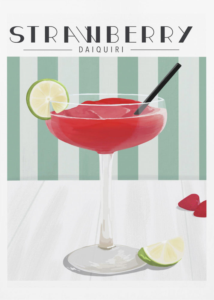 Jordgubbsdaiquiri | Poster