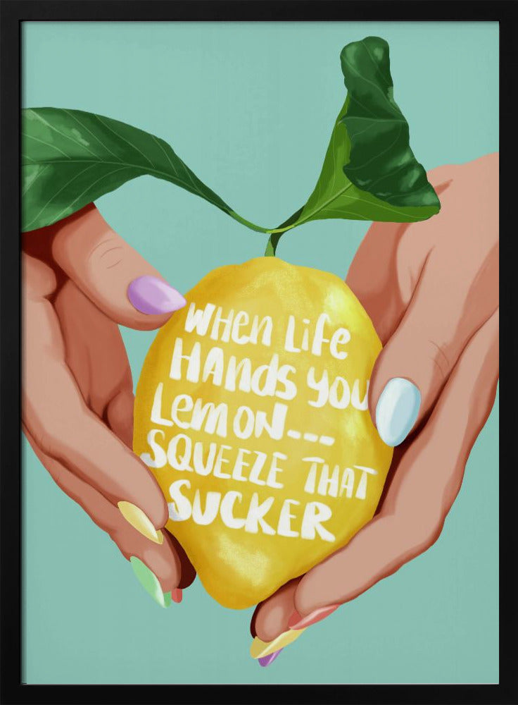 Pressa citronen | Poster