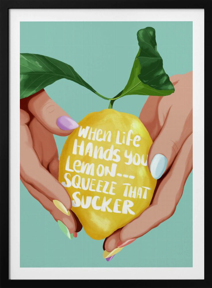 Pressa citronen | Poster
