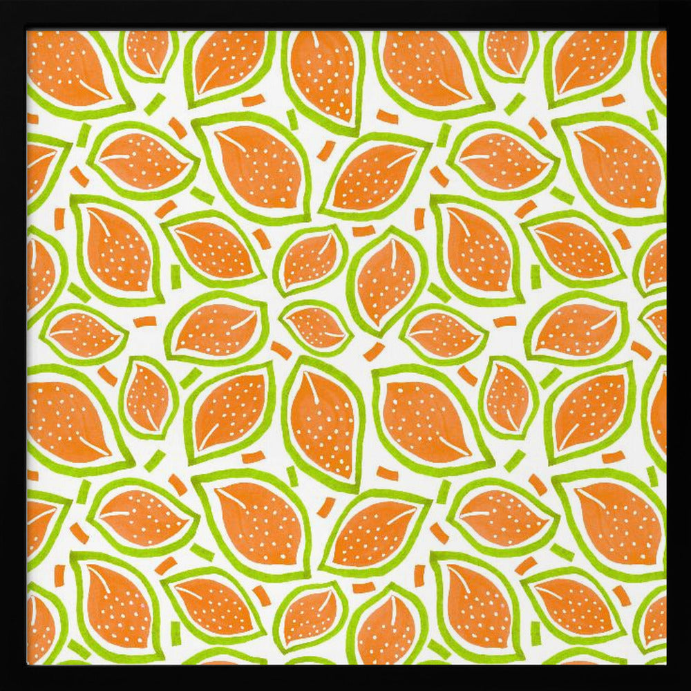 Melon Spridda Löv Prickig | Poster