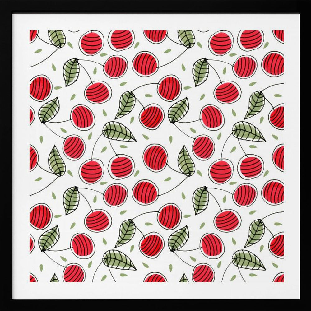 Rote Kirschen | Poster - Kunstdruck