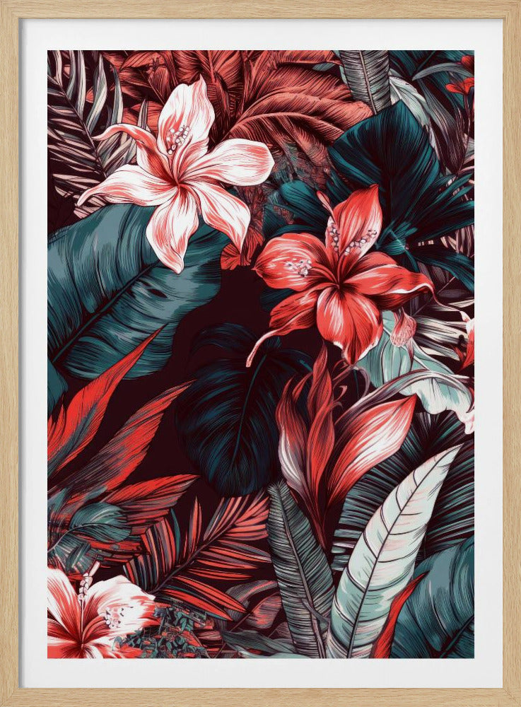 Tropisk flora 2 | Poster
