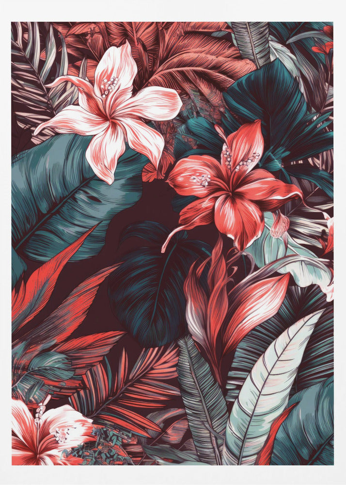 Tropisk flora 2 | Poster