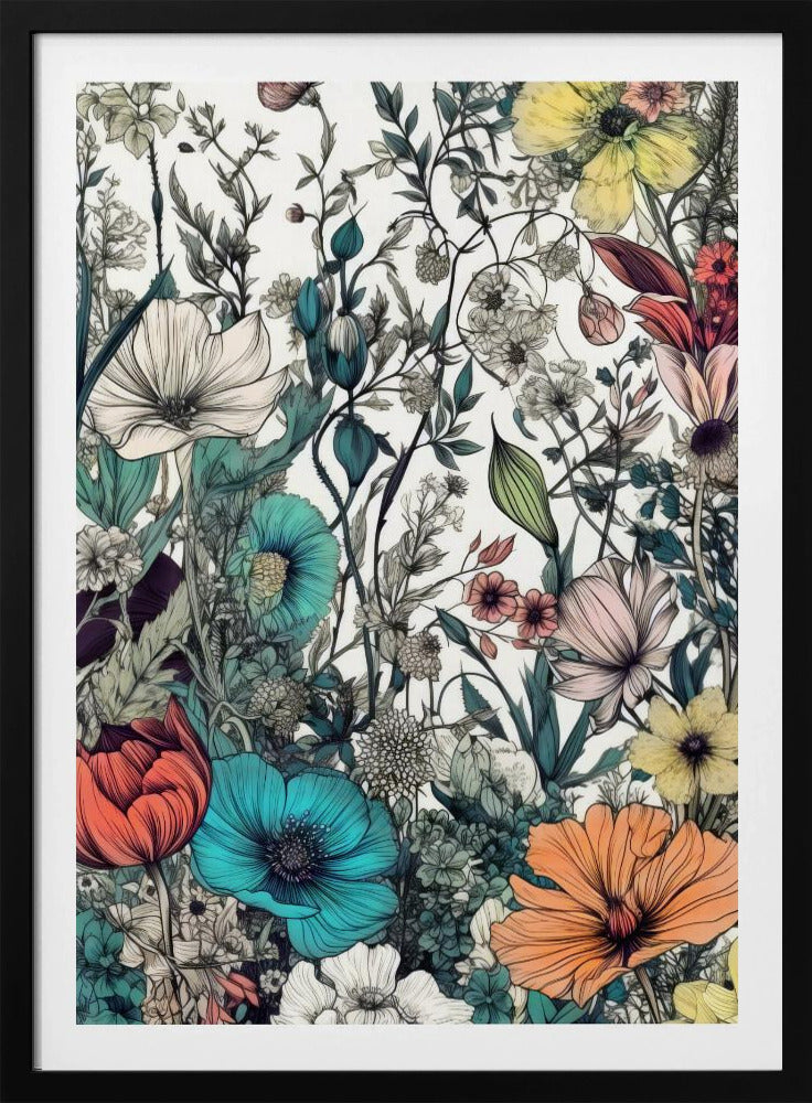 Ängsblommor 12 | Poster