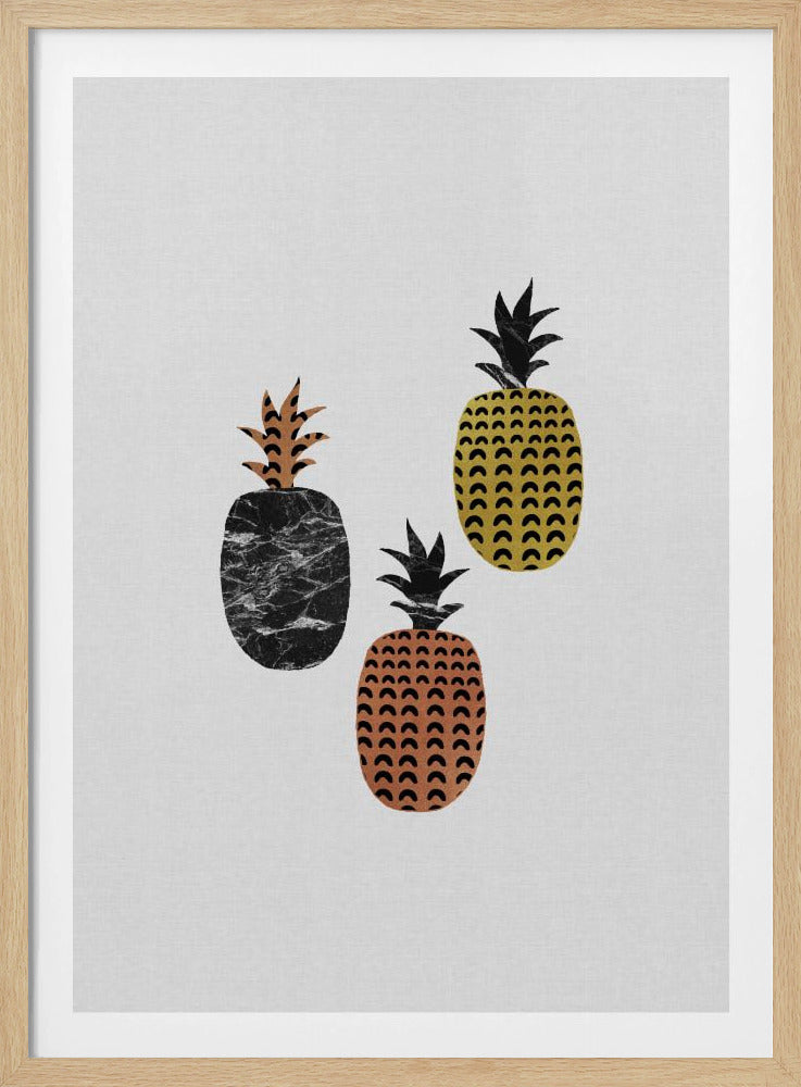 Skandinavisk ananas | Poster