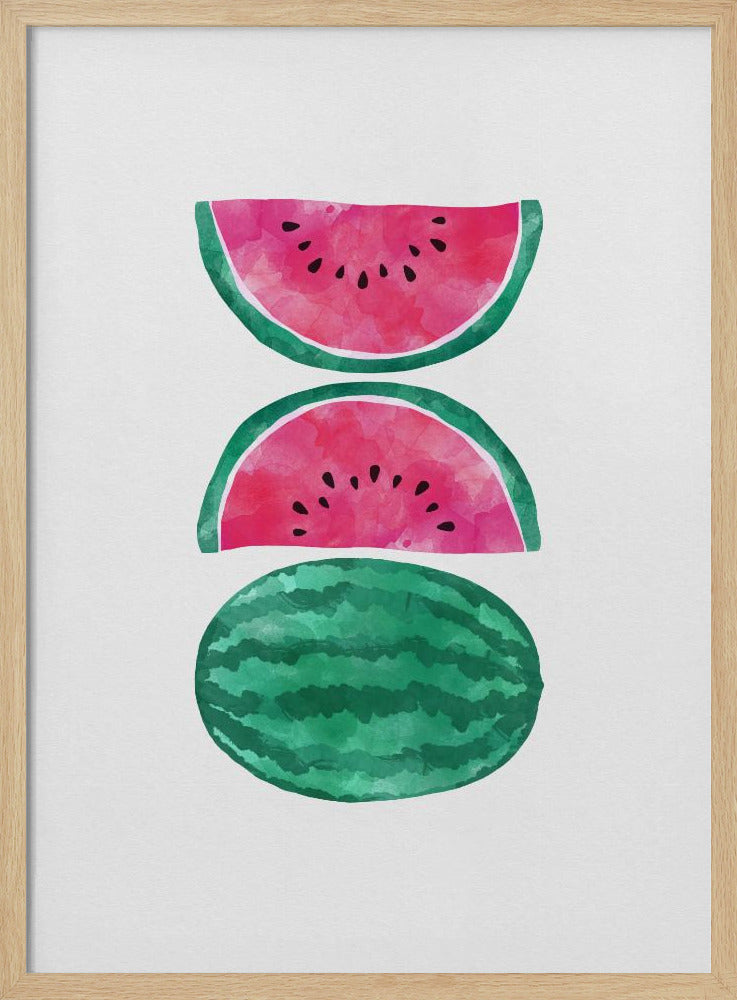 Wassermelonen | Poster - Kunstdruck