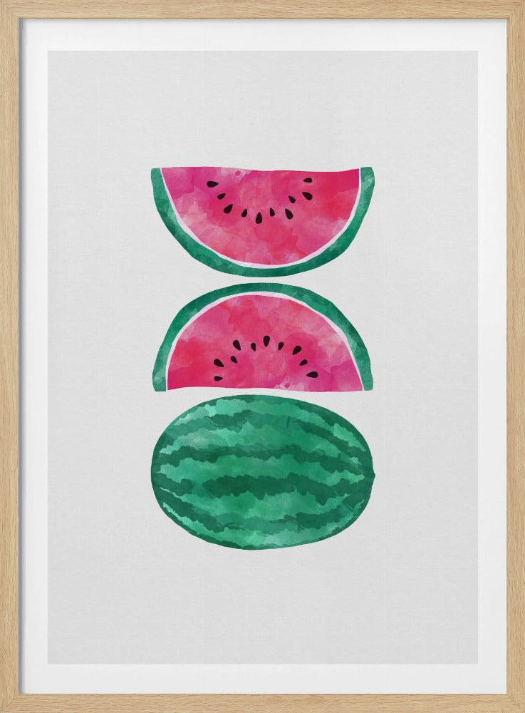 Wassermelonen | Poster - Kunstdruck