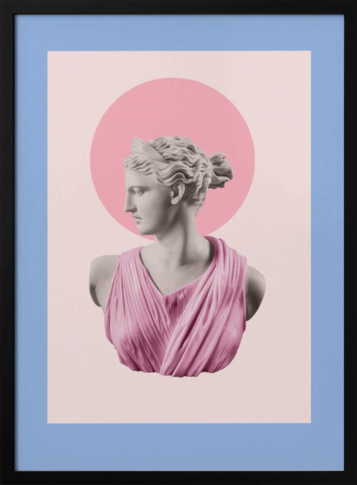 Artemispulverblårosa Ratioiso | Poster