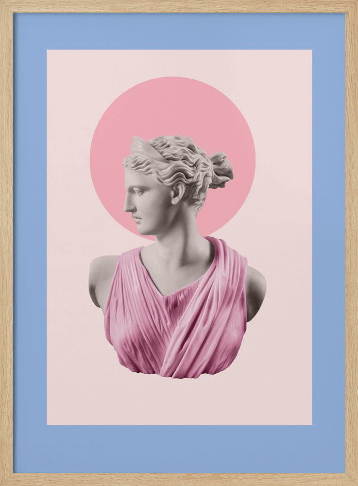 Artemispulverblårosa Ratioiso | Poster