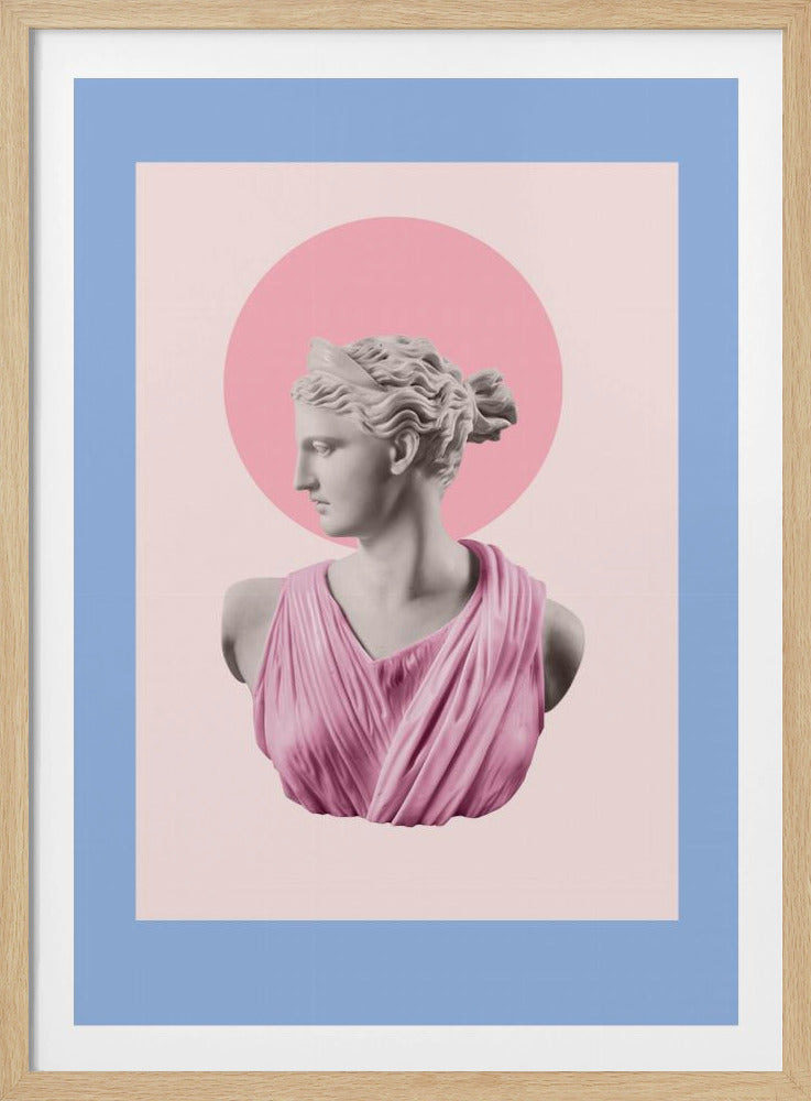 Artemispulverblårosa Ratioiso | Poster