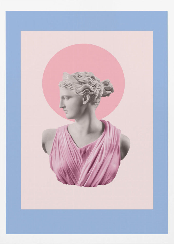 Artemispulverblårosa Ratioiso | Poster