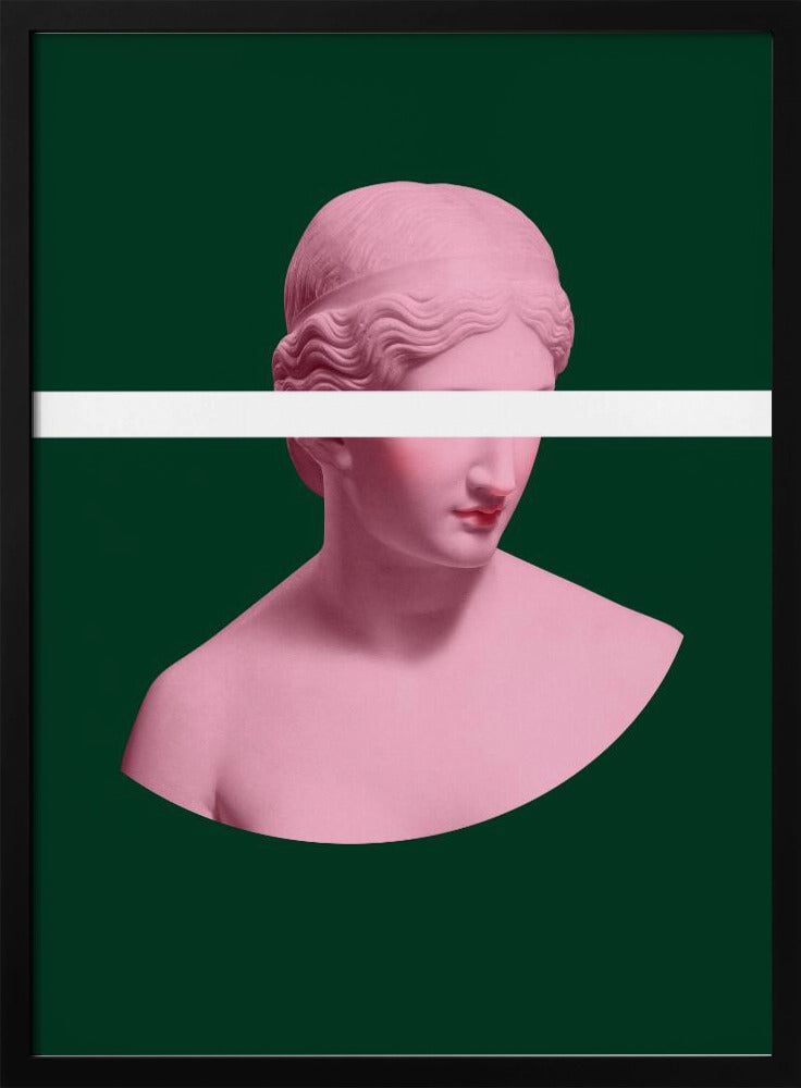 Rosa och grön Artemis | Poster