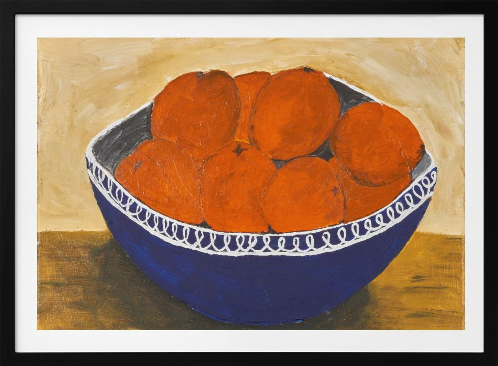 Sehr orange | Poster - Kunstdruck