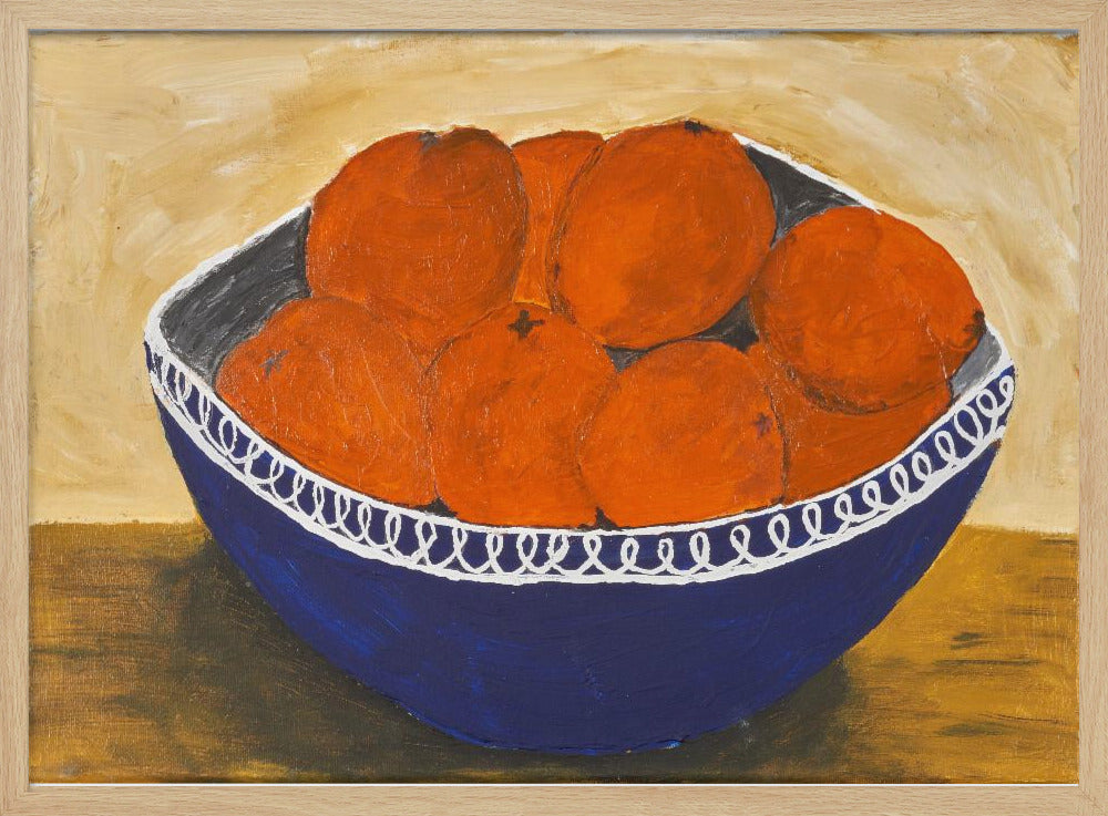 Sehr orange | Poster - Kunstdruck
