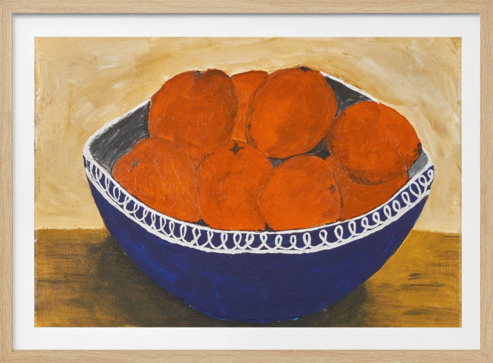 Sehr orange | Poster - Kunstdruck