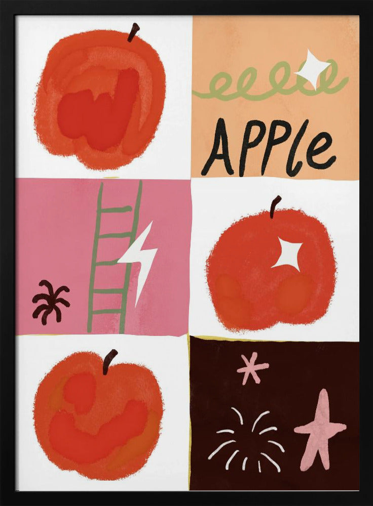 Apfel Poster - Kunstdruck | Poster - Kunstdruck