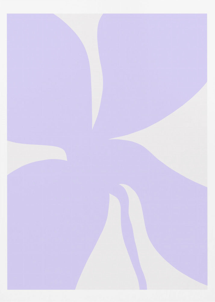 Lavender Bloom Twist | Poster