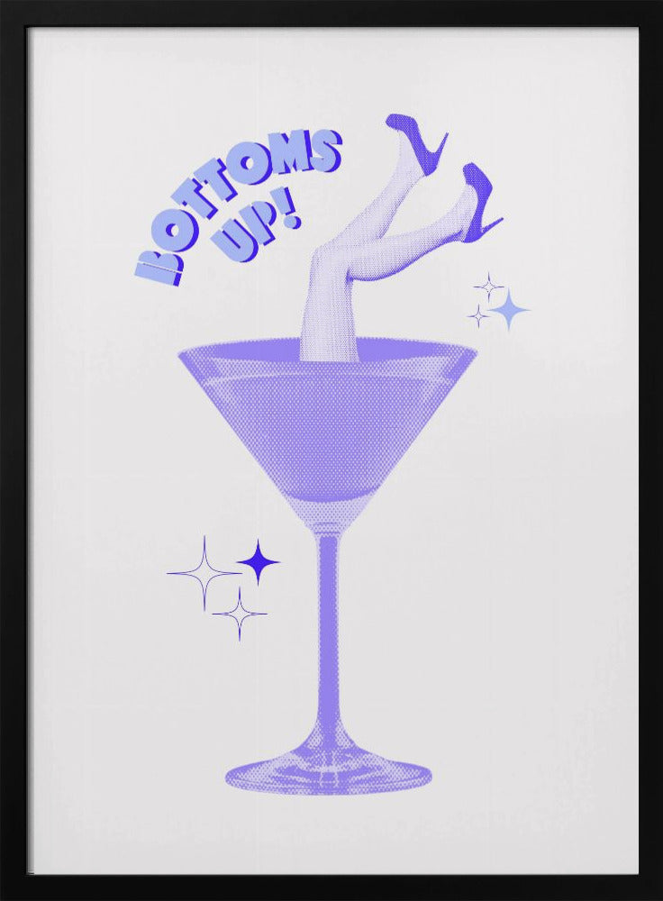 Cocktail Glam Dive | Poster