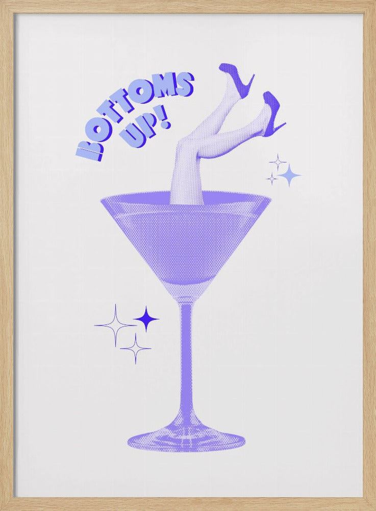 Cocktail Glam Dive | Poster