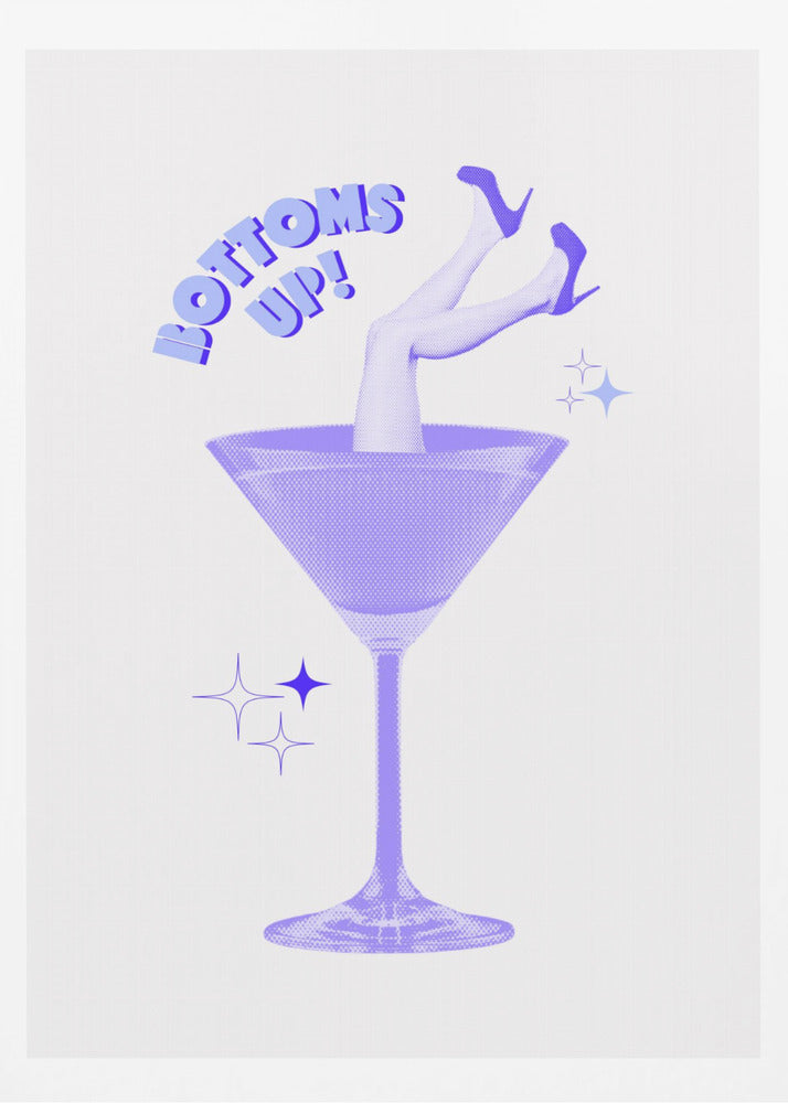 Cocktail Glam Dive | Poster