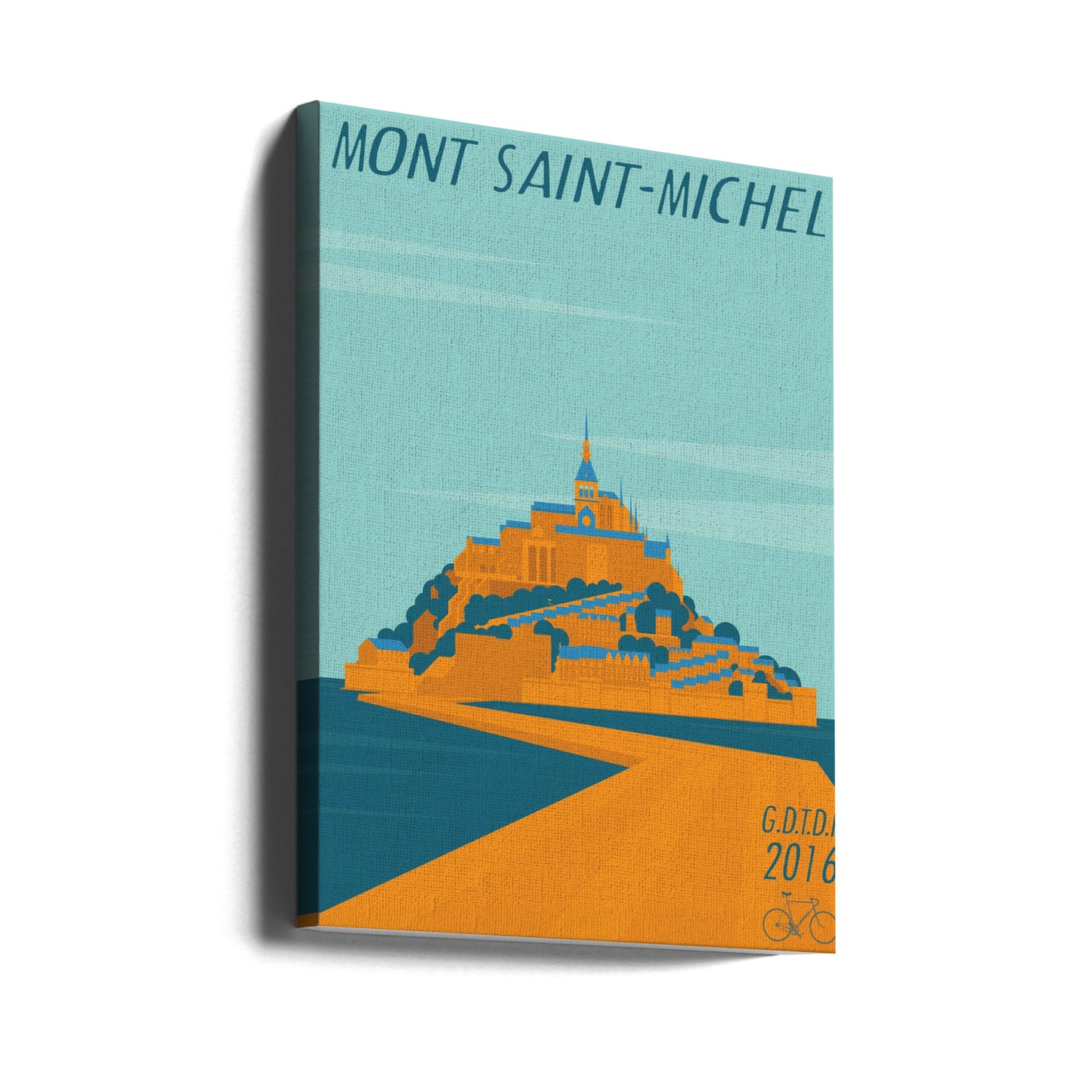Mont Saint Michel | Canvastavla