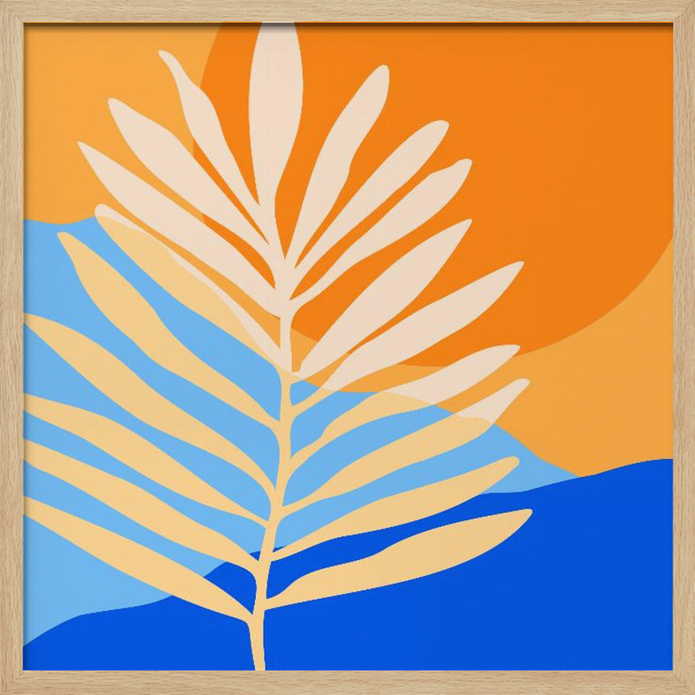 Tropisk strandsolnedgång.png | Poster