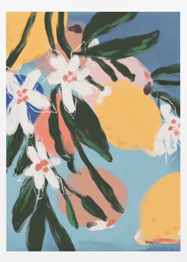 Citronblomsbris | Poster