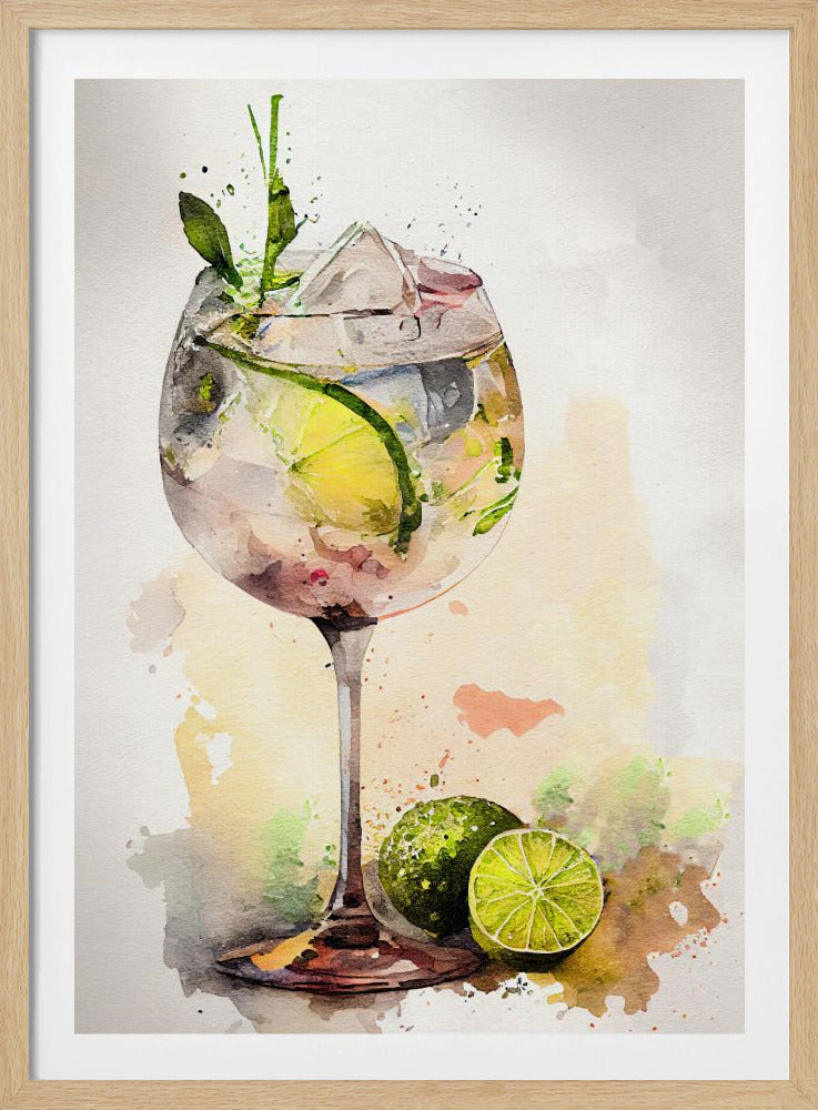 Drycker med cocktail | Poster