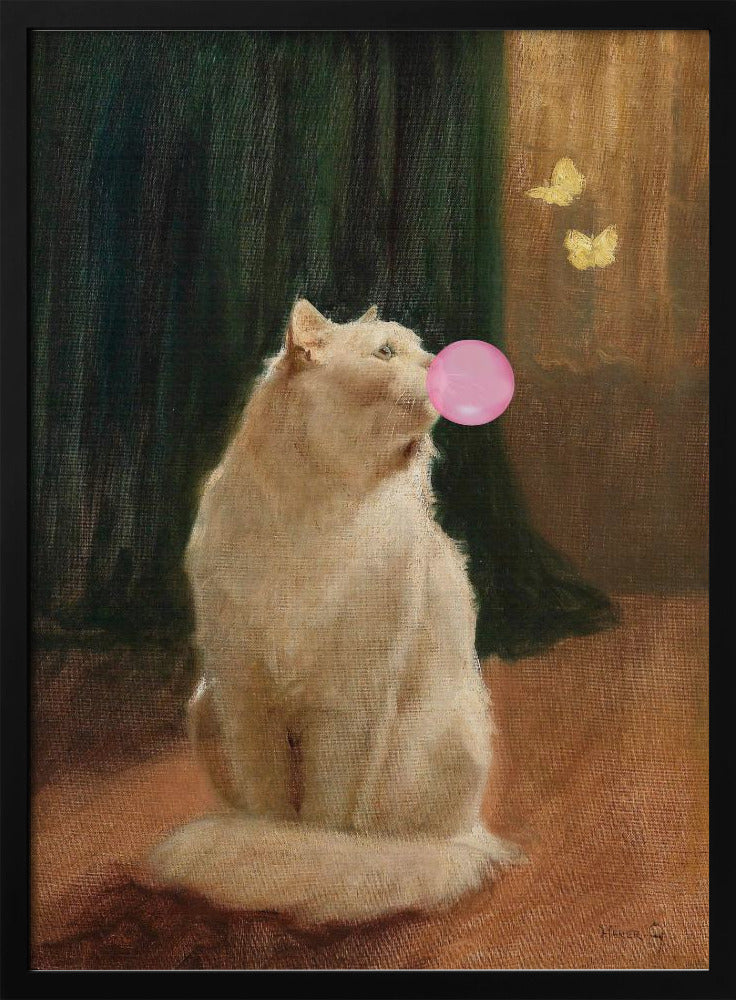 Tuggummi och katt | Poster