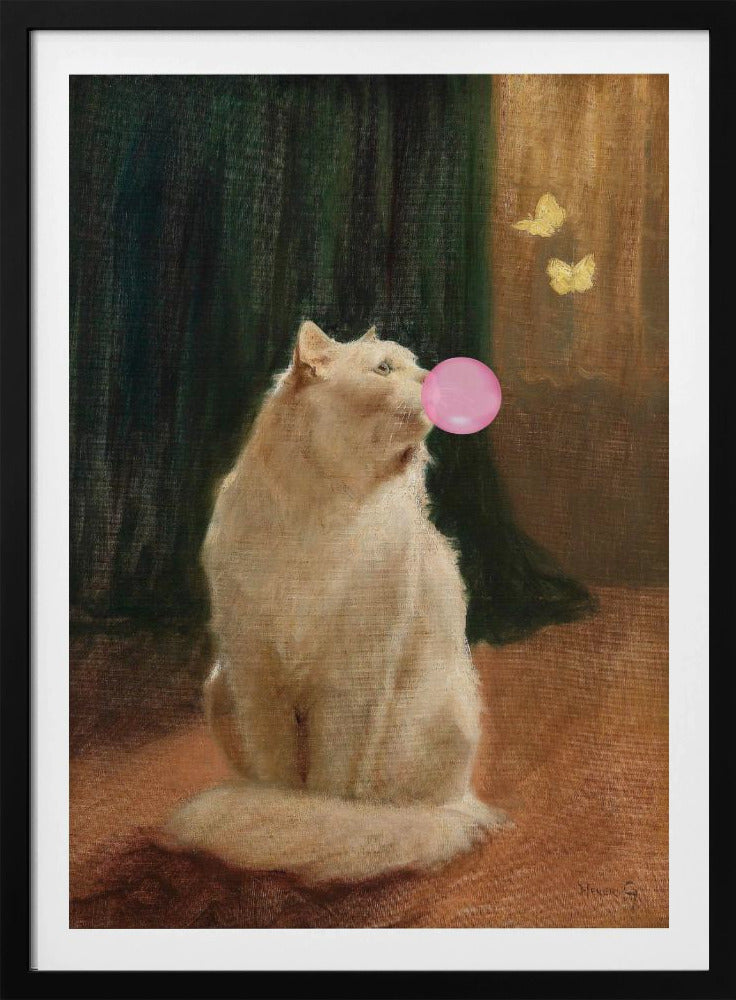 Tuggummi och katt | Poster