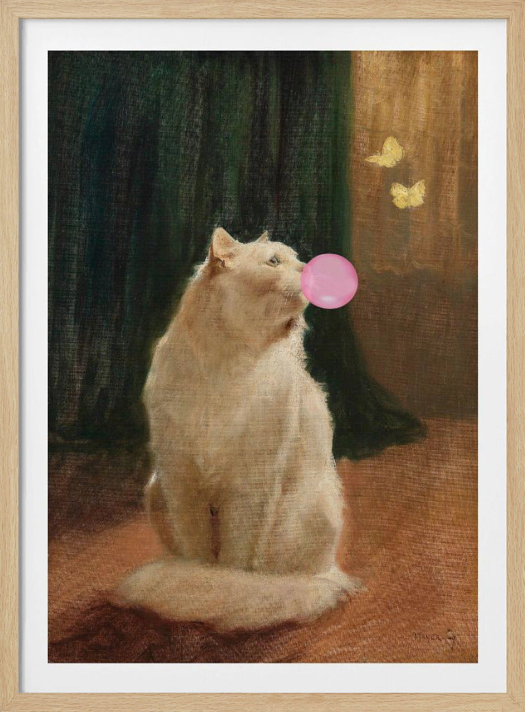 Tuggummi och katt | Poster