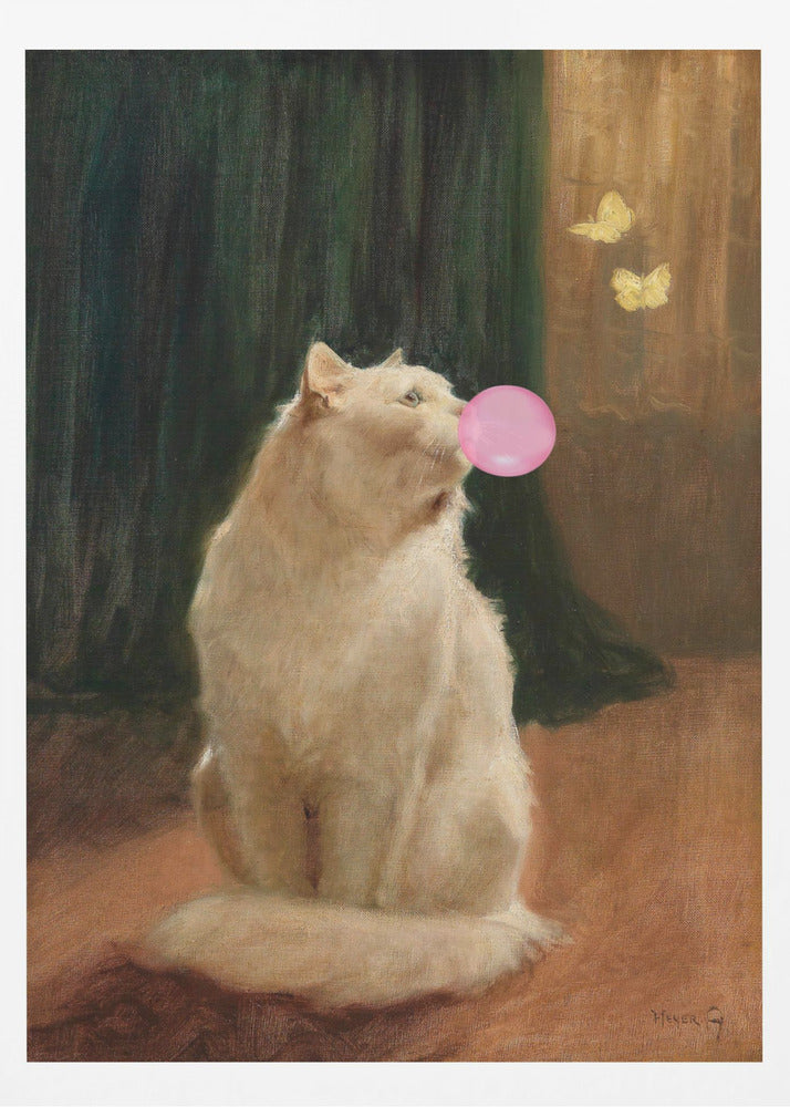 Tuggummi och katt | Poster