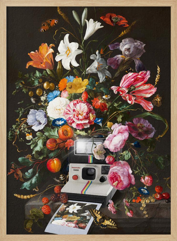 Blommig direktfoto | Poster