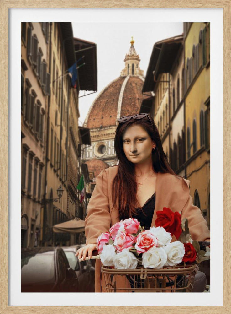 Mona sur Florence | Posters - Affiche Artistique