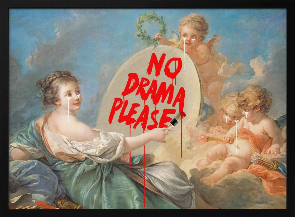 Kein Drama | Poster - Kunstdruck