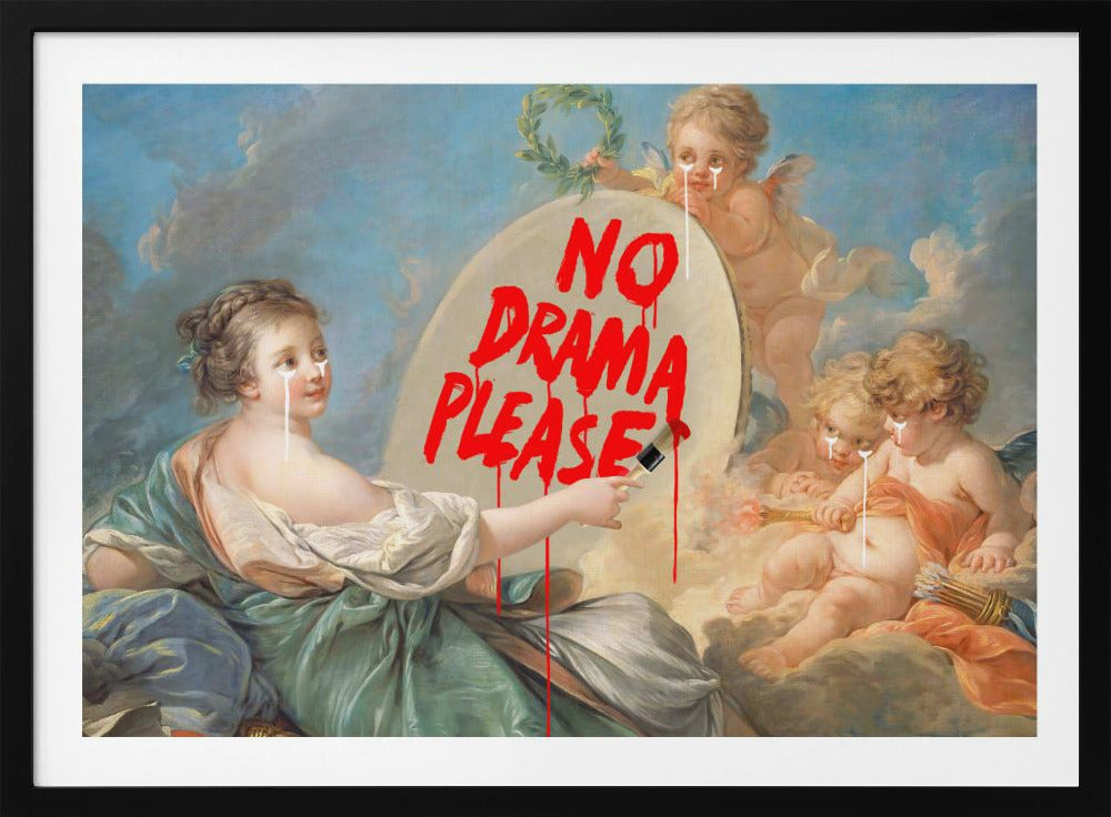 Kein Drama | Poster - Kunstdruck