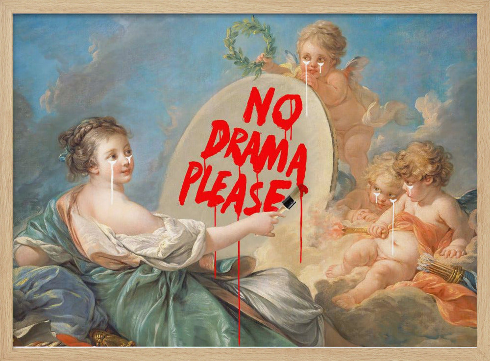 Kein Drama | Poster - Kunstdruck