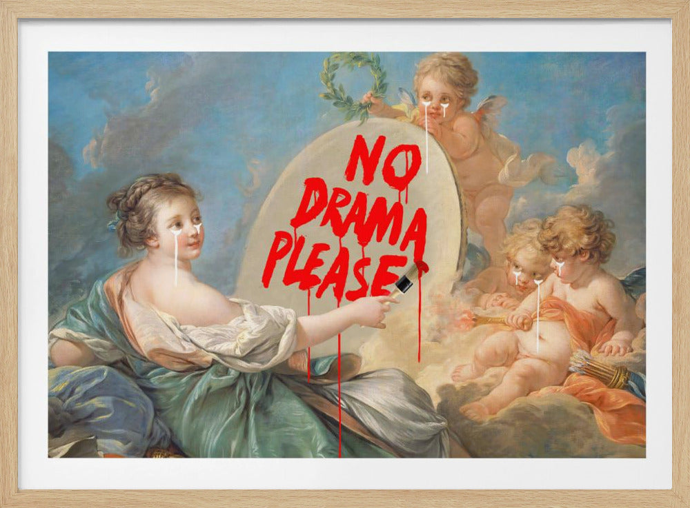 Kein Drama | Poster - Kunstdruck