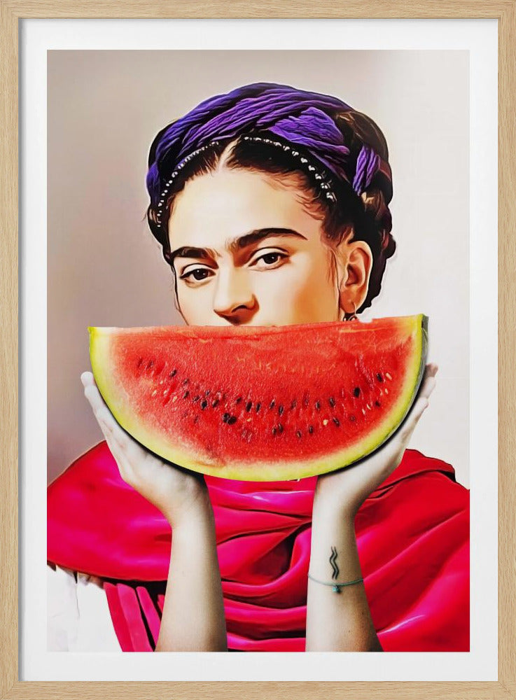Vattenmelon Frida | Poster