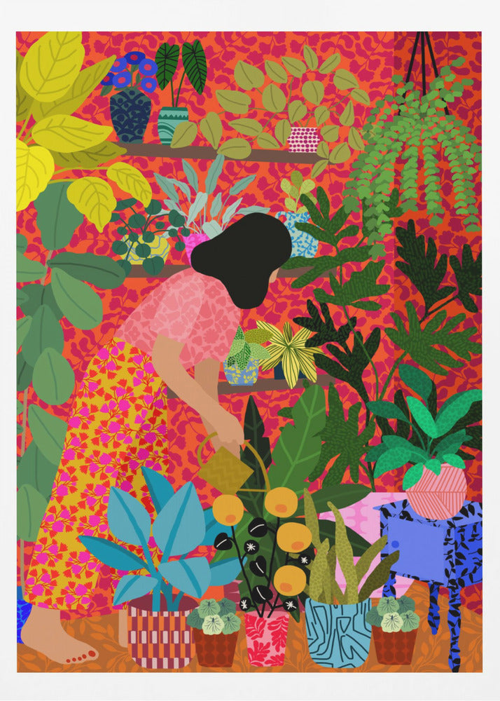Watering My Plants | Poster