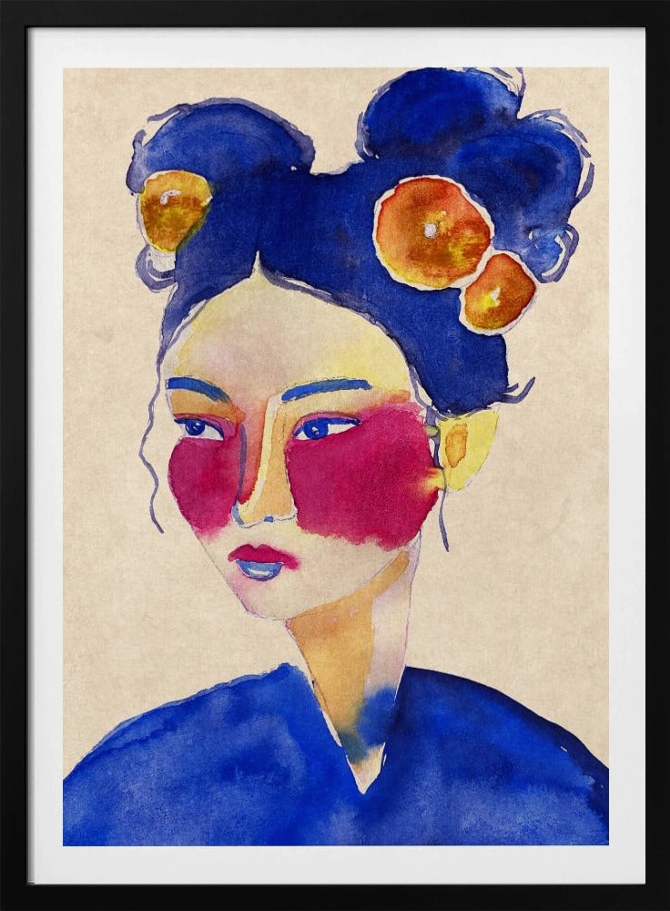 Asiatisk tjej | Poster
