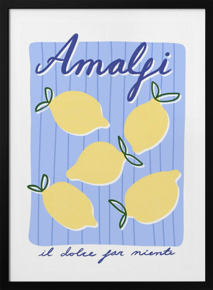 Zitronenglück Amalfi | Poster