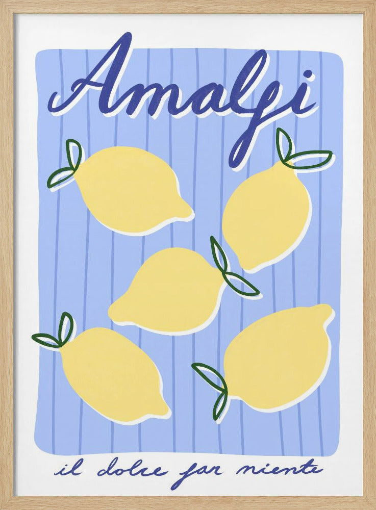 Zitronenglück Amalfi | Poster