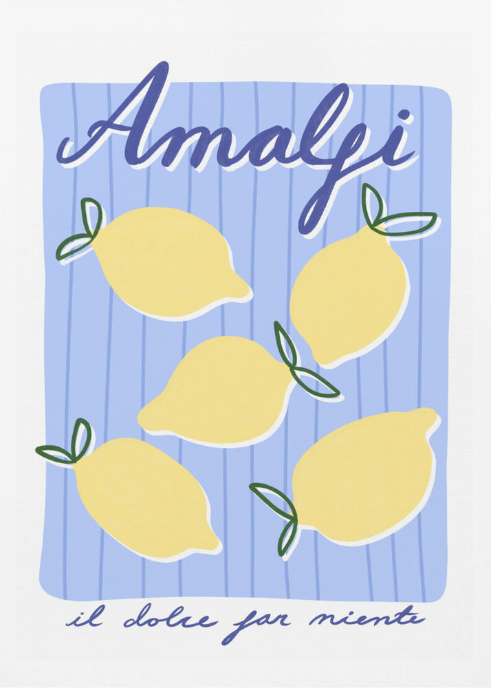 Zitronenglück Amalfi | Poster