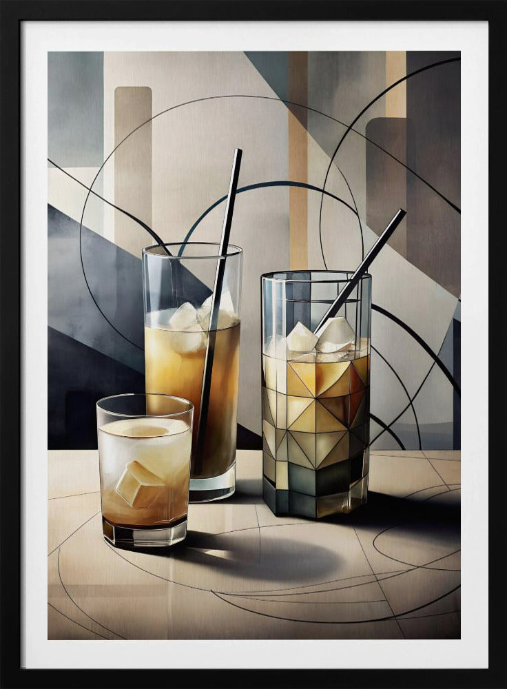 Kubistiska cocktails | Poster