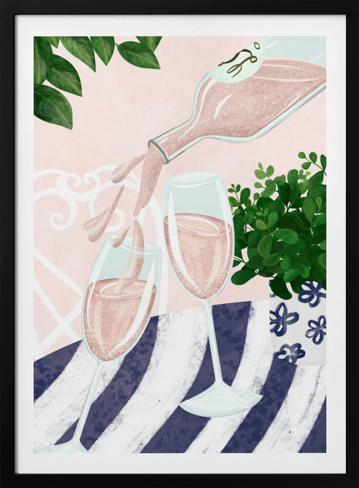 Mousserande rosé | Poster