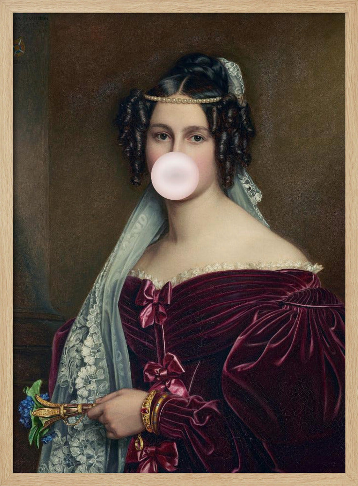 Bubblegum Crescentia Ratioiso | Poster