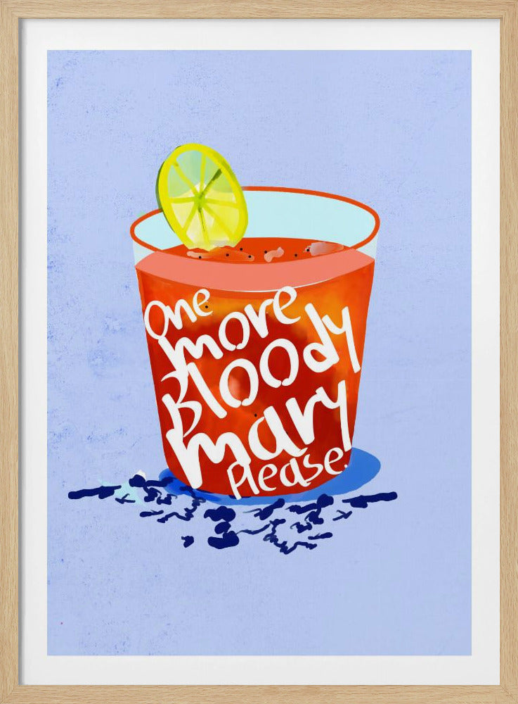 En Bloody Mary till, tack | Poster
