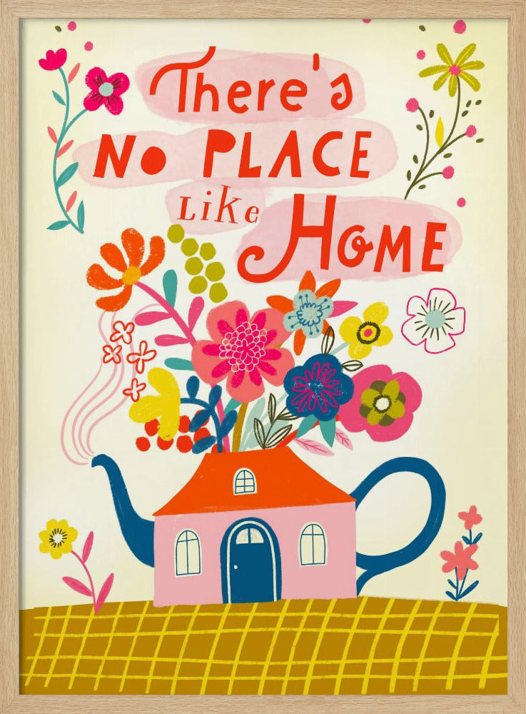 Whimsical Teapot House | Poster