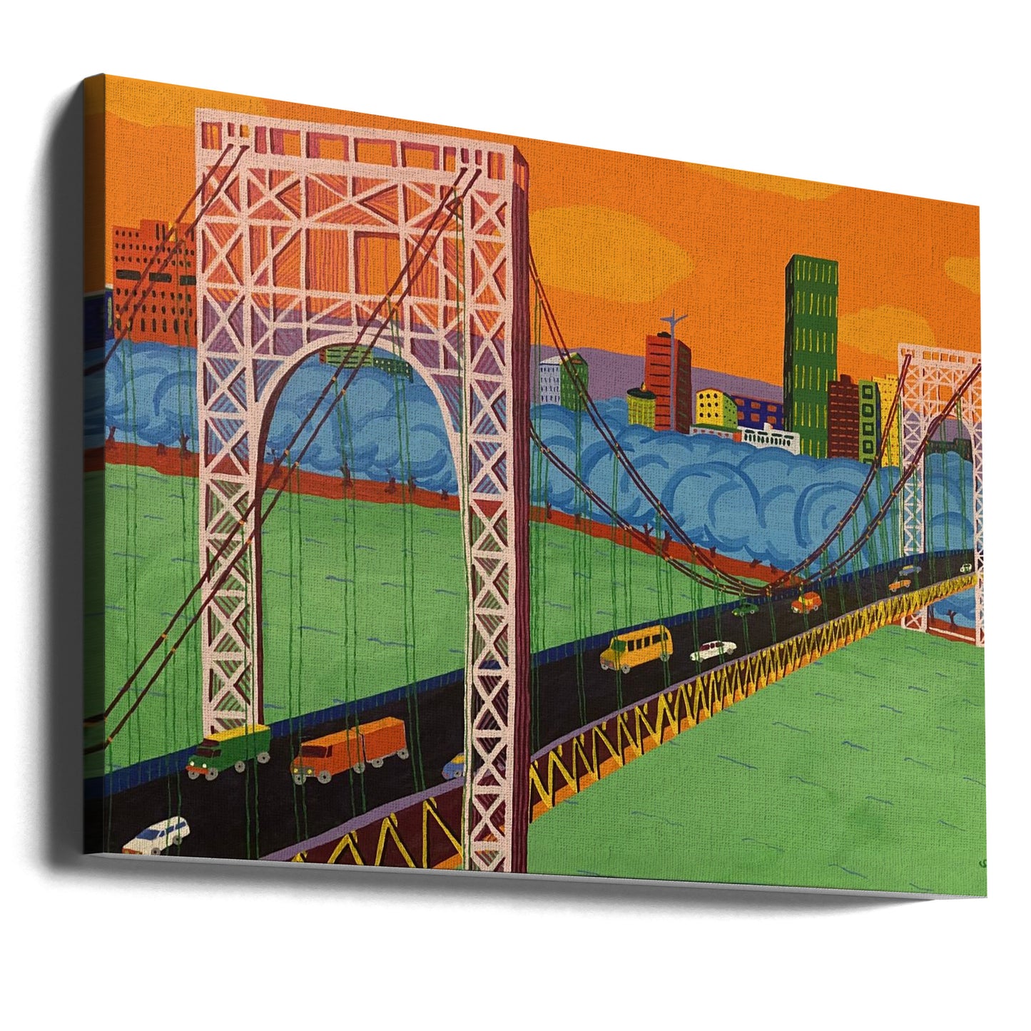 George-Washington-Brücke | Leinwand-Bilder